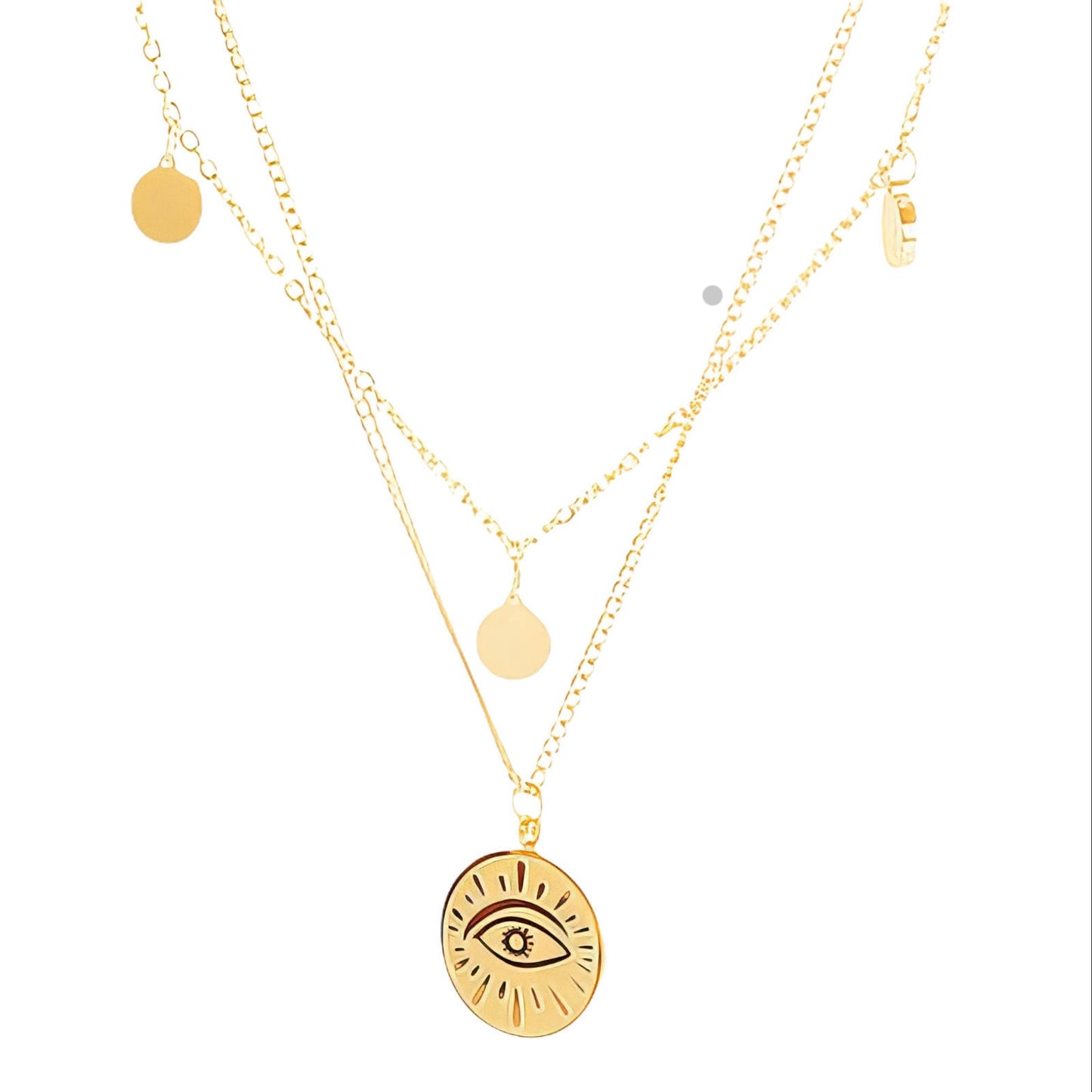 Evil Eye pendant necklace