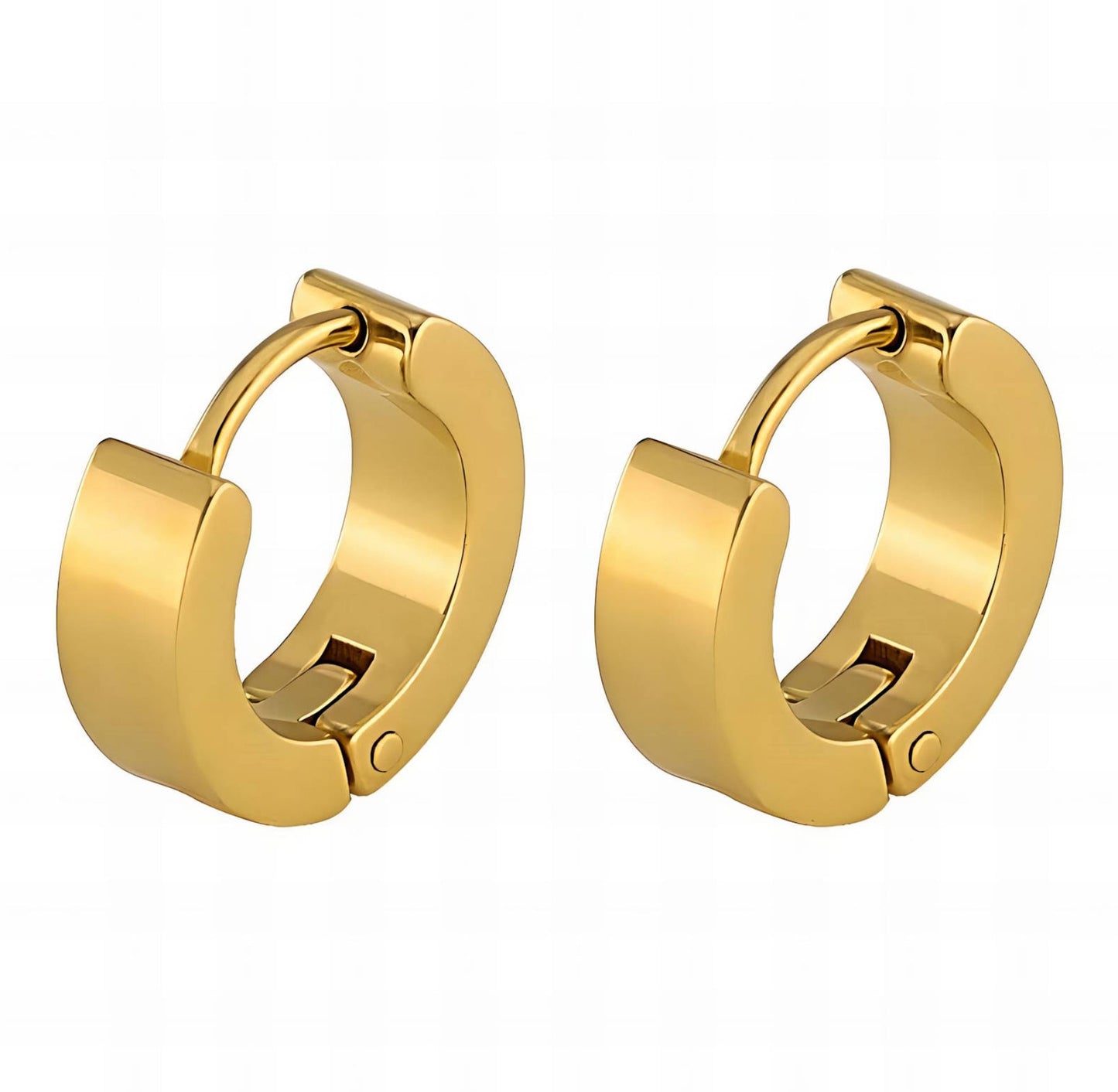 Huggie hoops