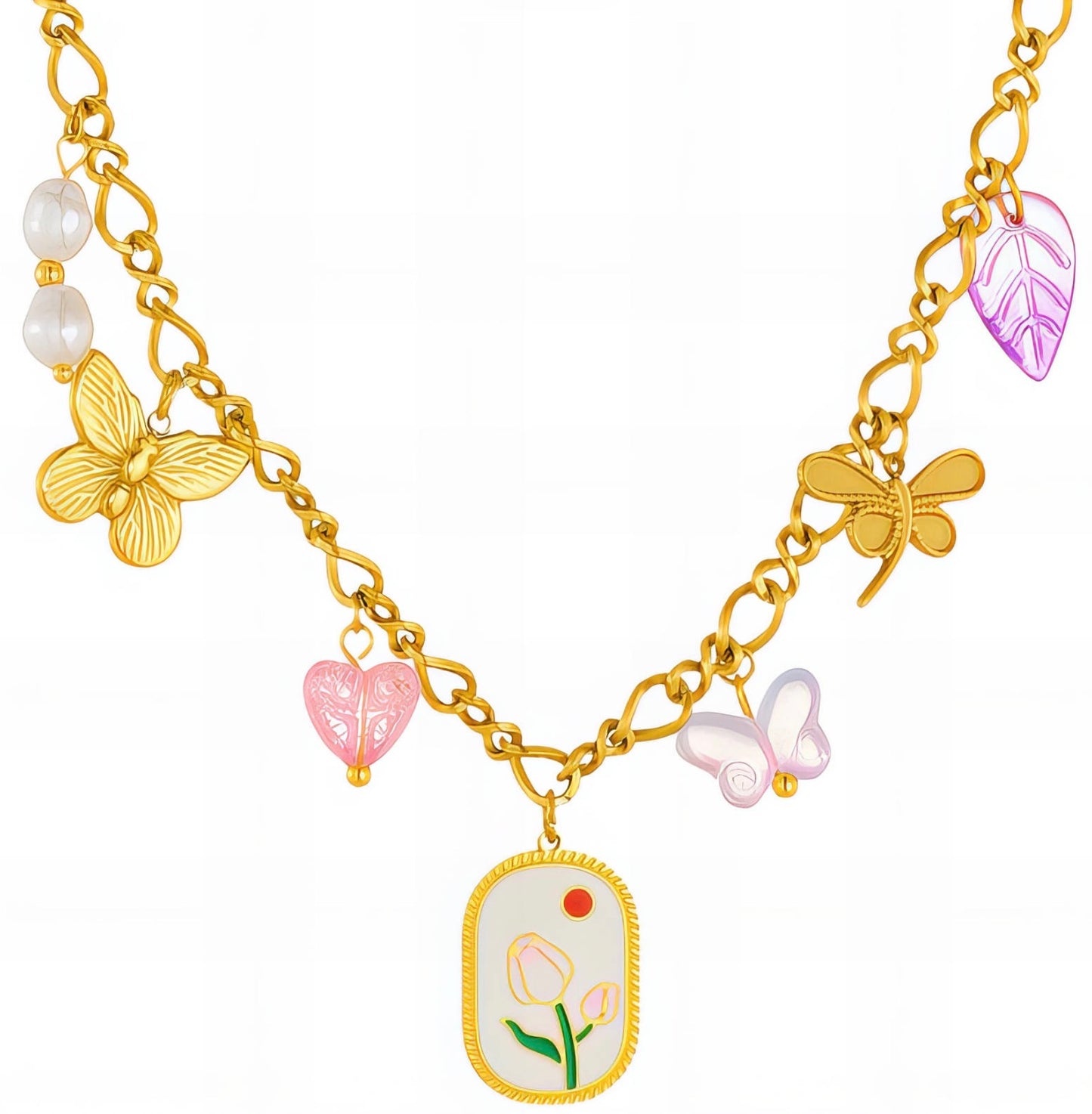 Bloom Charm Necklace